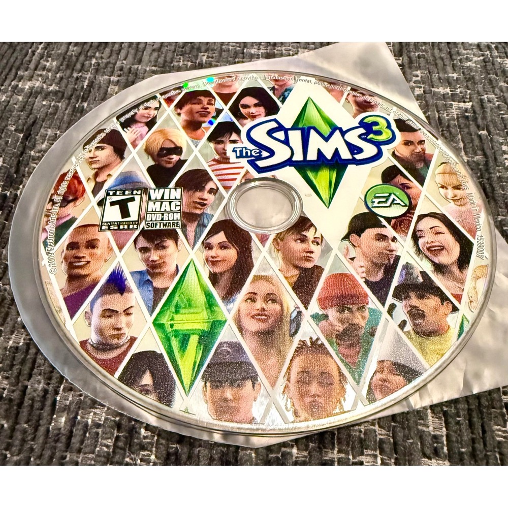The Sims 3 Video Game PC Mac Base Game DVD-ROM 2009